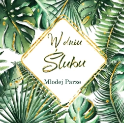 Karnet KWD z bilecikiem HS Ślub Monstera - Henry