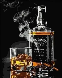 Malowanie po numerach Jack Daniels - TWOJE HOBBY plakaty