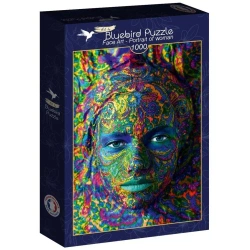 Puzzle 1000 Porteret kobiety - Bluebird Puzzle