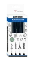 Cienkopis Mono drawing pen Fine 005, 01, 03, 05 - Tombow