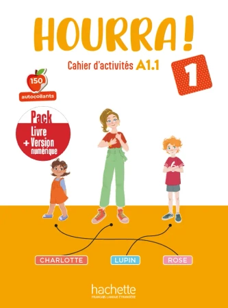 Hourra 1 ćwiczenia + online - Hugues Denisot, Stephanie Rivasseau