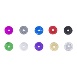 Cekiny matowe mix kolorów - Brewis