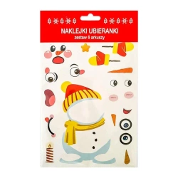 Naklejki ubieranki Bałwan - MCD