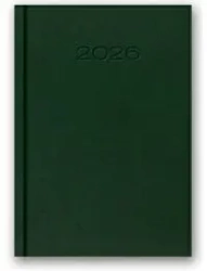 Kalendarz 2026 B6 dzienny Vivella Zielony - Lucrum