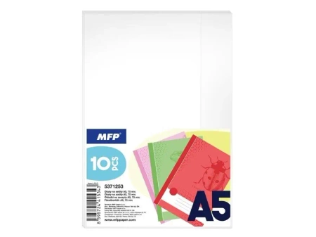 Okładka na zeszyt A5 70mic (10szt) - MFP