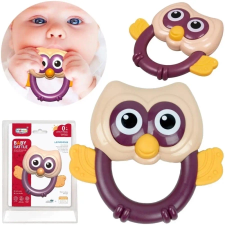 Grzechotka dla malucha sowa - Trifox