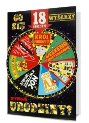 Karnet B6 Urodziny 18 - Pan Dragon