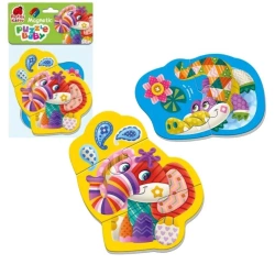 Miękkie magnetyczne puzzle Słoń i Krokodyl - Roter Kafer