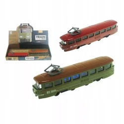 TRAMWAJ HIPO 19 CM ZE ŚWIATŁEM I DŹWIĘKIEM - ZABAWKOWY