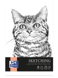 Blok artystyczny szkicowy A4/50K 90g klejony - Oxford