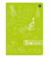 Zeszyt A5/60K kratka Hybrid Biologia (10szt) - INTERDRUK