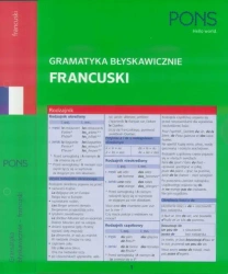Gramatyka błyskawicznie. Francuski PONS - praca zbiorowa