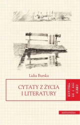 eBook Cytaty z życia i literatury - Lidia Burska