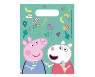 Torebki prezentowe Peppa Pig 6szt - Godan