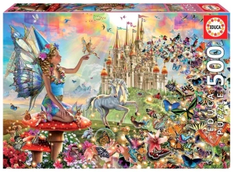 Puzzle 500 Wróżka i Motyle 111317 - Educa