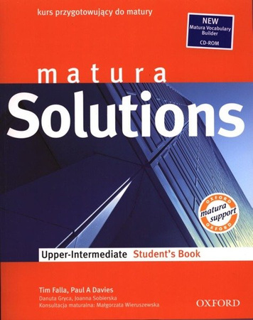 Matura Solutions U-Int SB Oral PK (CD-ROM) PL - Tim Falla, Paul A. Davies
