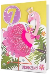 Karnet B6 Urodziny 7 - Pan Dragon