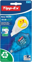 Korektor TIPP-EX Easy Refill Ecolutions 1+1szt blister - BIC