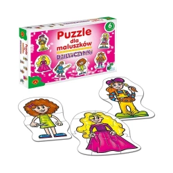 Puzzle dla maluszków - dziewczynki ALEX - Alexander