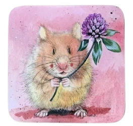 Podkładka pod kubek C158 Chomik Herbert - Alex Clark