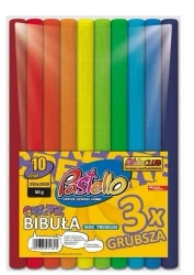 Bibuła w rolce premium 25x200cm 10 kolorów - Alfa Pastello
