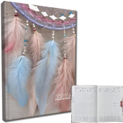 Kalendarz 2026 A5 tygodniowy rozkładówka Łapacze - EV-Corp