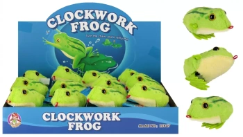 Zabawka Nakręcana Żabka Pluszowa 8cm Mega Creative 571728