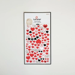 Naklejki ozdobne Serduszka - SuAtelier
