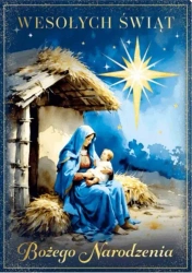 Karnet B6 3D Boże Narodzenie - Armin Style