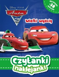 Czytanki naklejanki. Wielki wyścig. Disney Pixar Auta 2 - praca zbiorowa