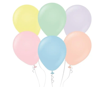 Balony Macaron Assorted 25szt - Godan