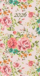 Kalendarz 2026 A6 tygodniowy Soft Rosarium - Lucrum