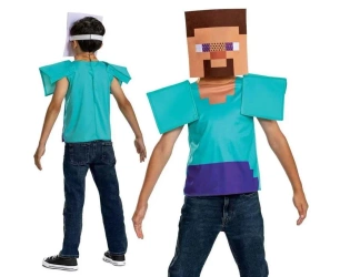 Strój Steve Essential- Minecraft (licencja) M - Godan