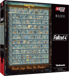 Puzzle 1000 Fallout 4 Perk Poster - Good Loot