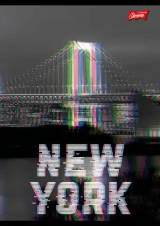 Paczka Zeszyt A5 60k linia glitched city mix pakiet 10 sztuk - ST-Majewski