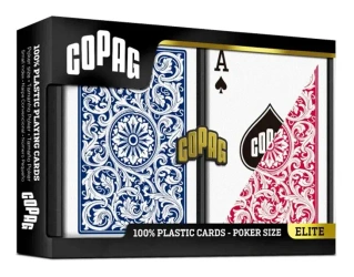 Karty do pokera 1546 mix 6 kolorów - Cartamundi