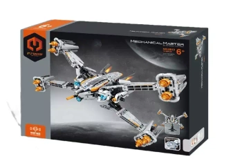 Klocki iM.Master gwiezdny okręt wojskowy 3w1 - 1018 elementów