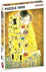 Puzzle 1000 Klimt Pocałunek metalizowane - Piatnik