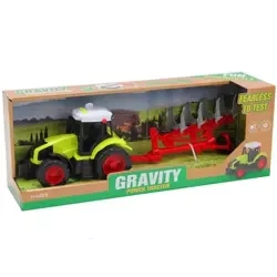 Traktor z przyczepą i dźwiękiem - Trifox