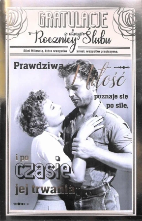Kartka okolicznościowa Rocznica Ślubu R02 - AbCard