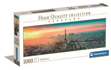 Puzzle 1000 Panorama HQ Paris - Clementoni