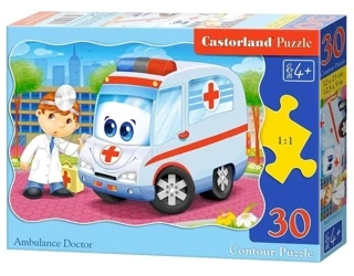 Puzzle 30 Lekarz z pogotowia CASTOR - Castorland