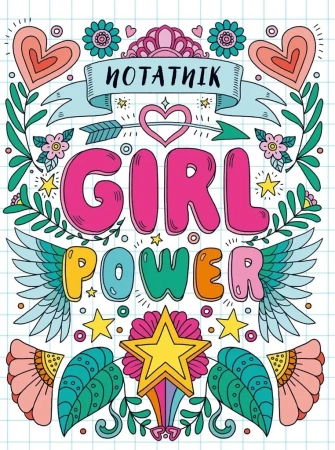 Notatnik Girl Power - Opracowanie Zbiorowe