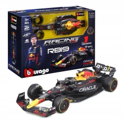 Bburago BOLID F1 Red Bull RB19 Verstappen 1:24 BBURAGO MODEL DO ZŁOŻENIA 18-28507 - Bburago