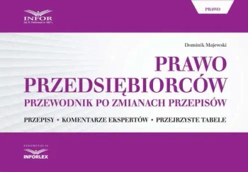 eBook Prawo przedsiębiorców. Przewodnik po zmianach przepisów - Dominik Majewski
