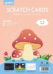 Zestaw zdrapek kolorowanek 2w1 Owoce - ArtiFly