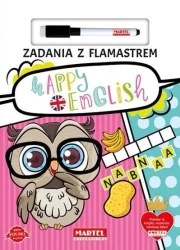 Zadania z flamastrem. Happy English - praca zbiorowa