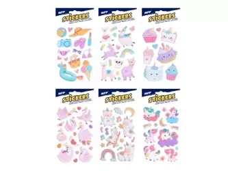 Naklejki z pianki 6122 16x8cm mix - MFP