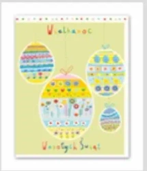 Karnet B6 Wielkanoc Pisanki - Henry