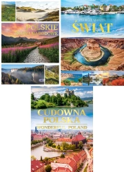 Pakiet: Polskie parki narodowe / Cudowna Polska. Wonderful Poland / Podróże - Opracowanie zbiorowe